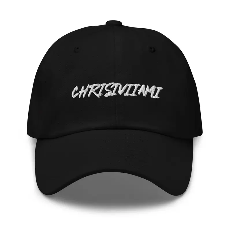 CHRISIVIIAMI ADJUSTABLE STRAPBACK HAT