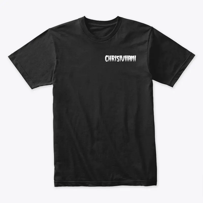 BLACK/WHITE PREMIUM CHRISIVIIAMI T-SHIRT